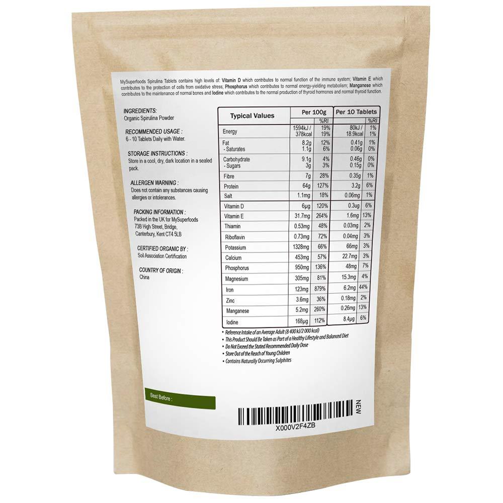 MySuperFoods Organic Spirulina Powder