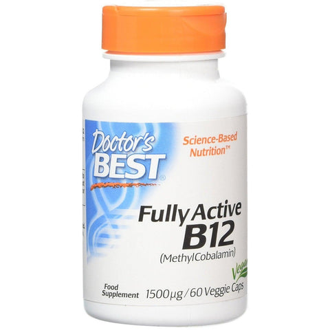 Doctor's Best Fully Active B12 1500mcg 60 Capsules