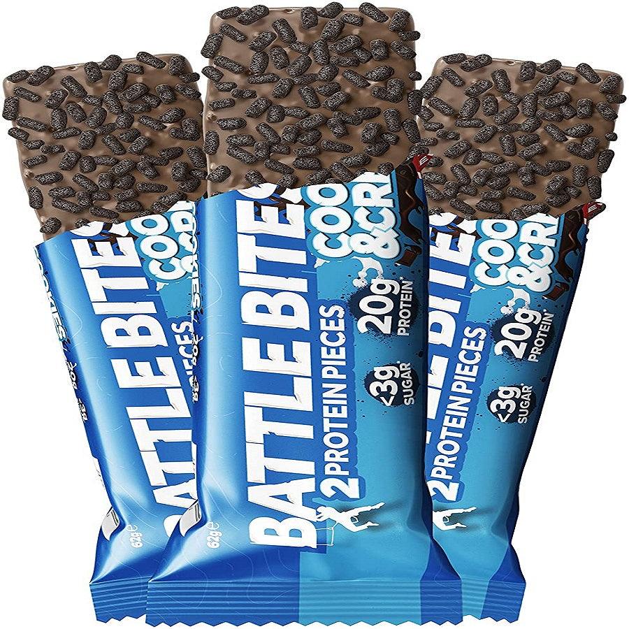 Battle Bites High Protein Bar, 12 x 62 g