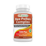 اقراص حبوب اللقاح و غذاء ملكات النحل 120 قرص - Best Naturals Bee Pollen Complex 1000 Mg 120 Tablets