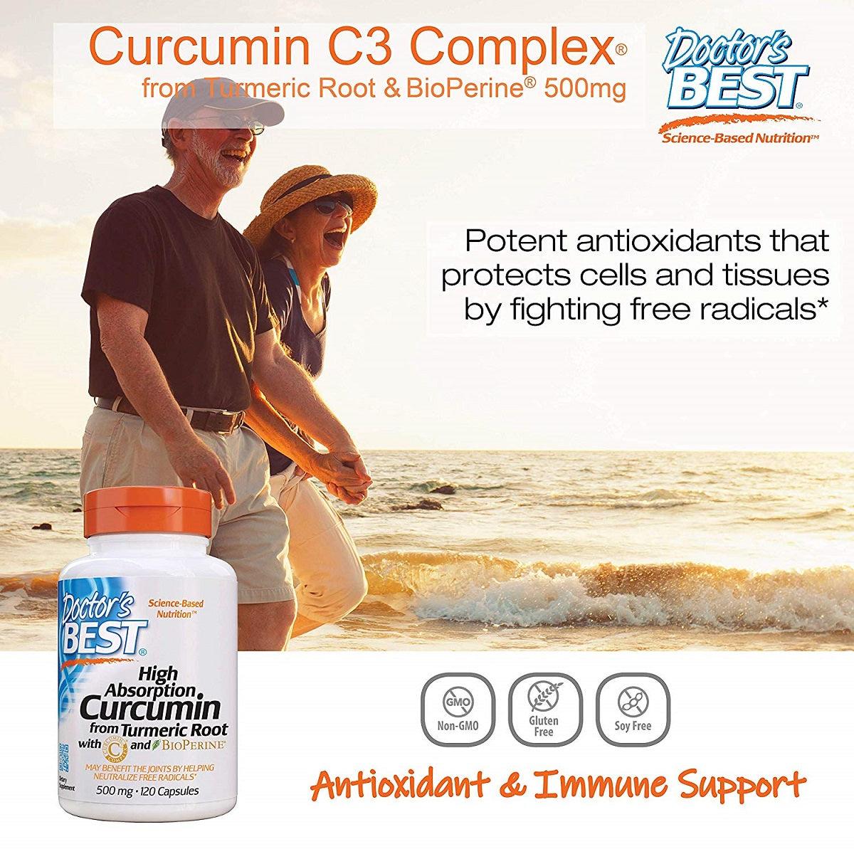 Doctor's Best Curcumin 120 Capsules