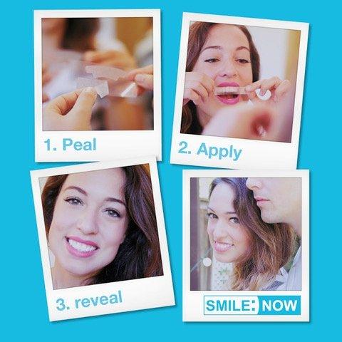 SMILE:NOW Teeth Whitening Strips 14 days