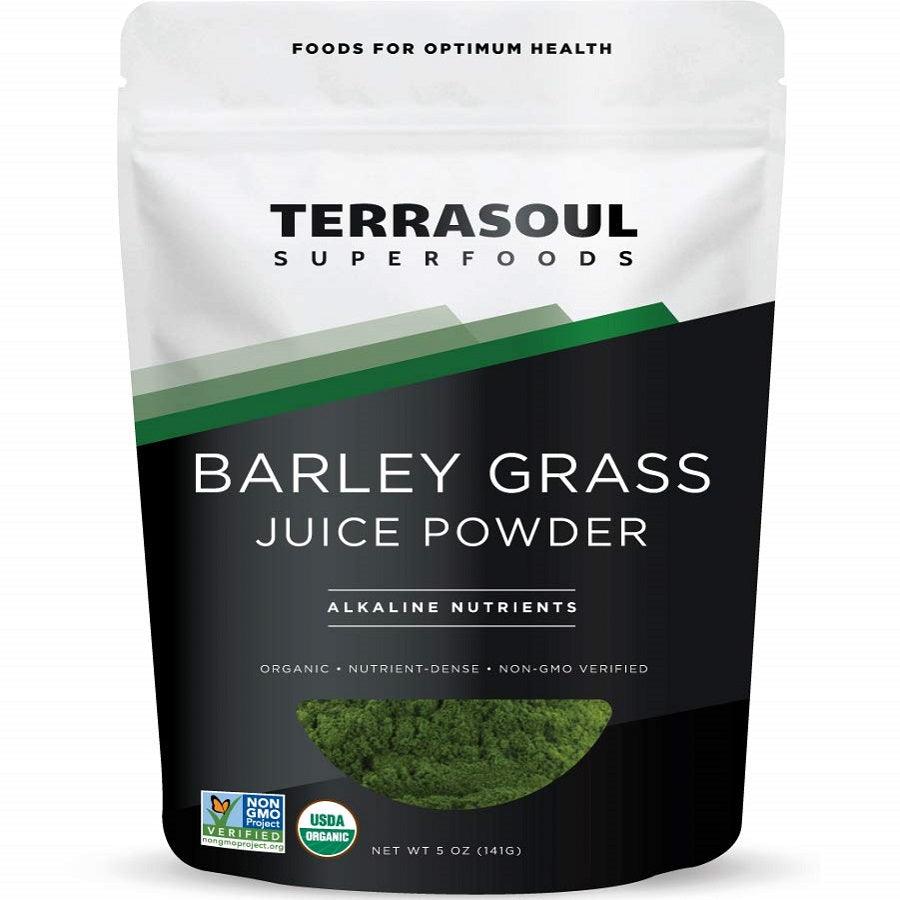 Terrasoul Barley Grass Juice Powder (Organic), 5 Oz