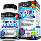 منظف القولون ديتوكس 15 يوم - BioSchwartz Colon Cleanser & Detox 45 Cap