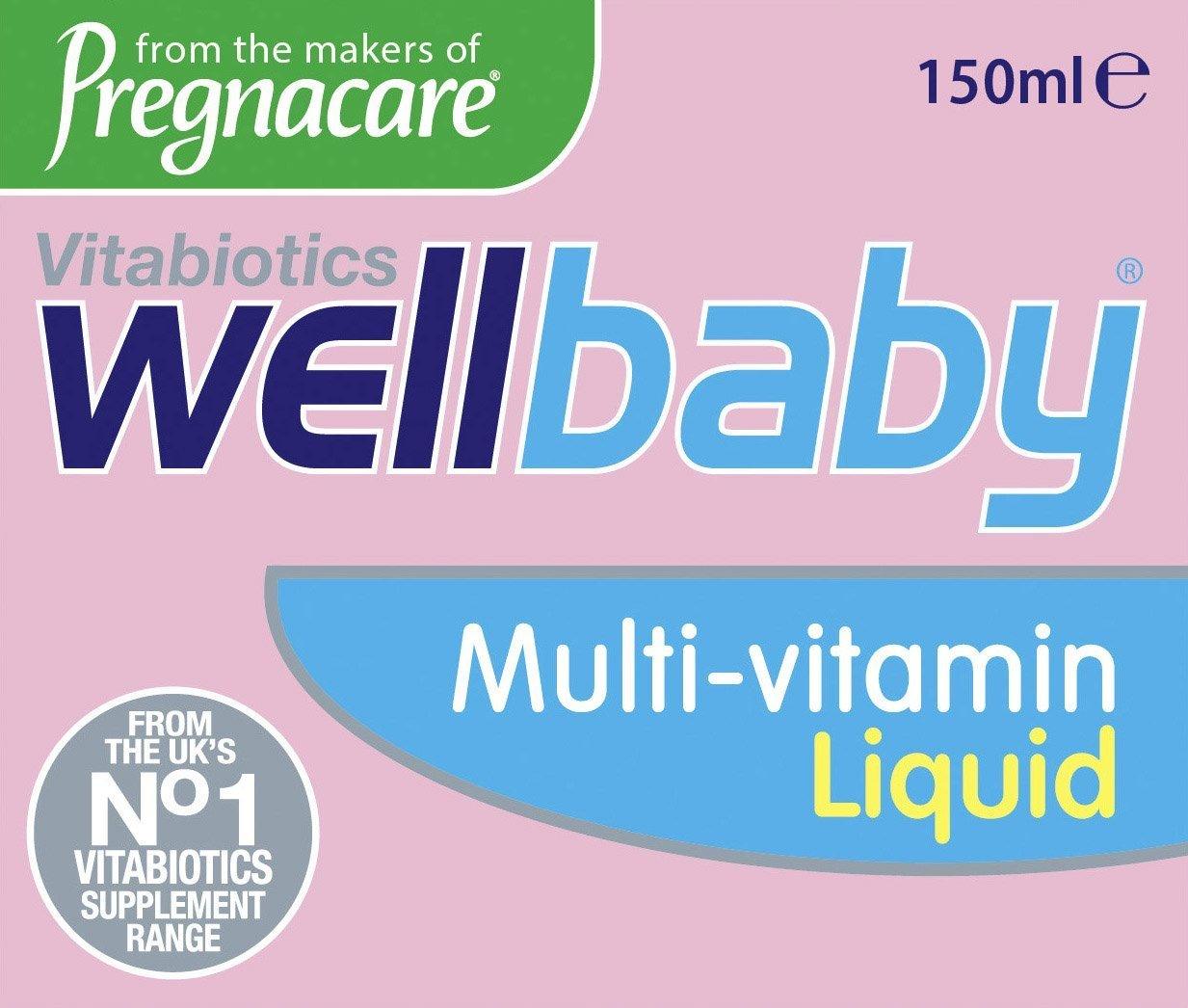 Wellbaby Multivitamin Liquid for Children 150ml