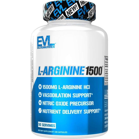 Evlution Nutrition L-Arginine 1500 mg 100 Cap