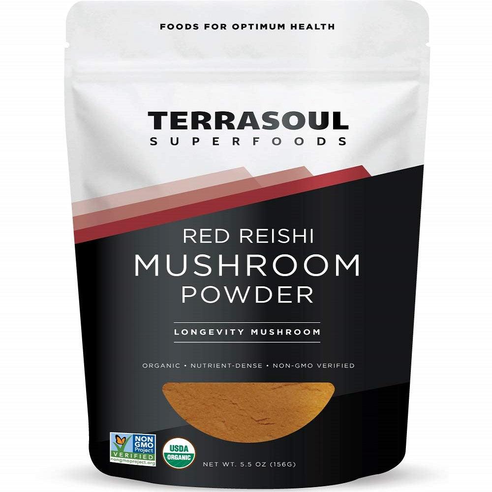 Terrasoul Organic Reishi Mushroom Powder 156 Gm