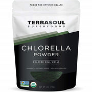 كلوريلا عضوية باودر 170 جرام - Terrasoul Superfoods Organic Chlorella Powder 170 gm