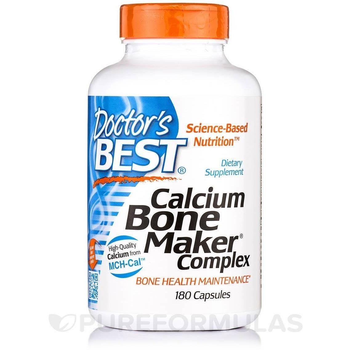 Doctor's Best Calcium Bone Maker Complex 180 Capsules