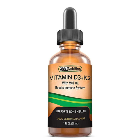 فيتامين ك2 مع د3 سائل بالفم 30 مل- SBR Vitamin D3 + K2 Liquid Drops 30 ml
