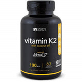 فيتامين ك2 60 كبسولة -  Sports Research Vitamin K2 (as MK7) 60 Cap