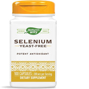 Nature's Way Selenium 200 mcg 100 Capsules