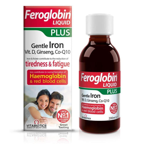 فيروجلوبين بلس حديد مع الجينسنج السيبيري شراب 200 مل - Feroglobin Plus Liquid 200 ml