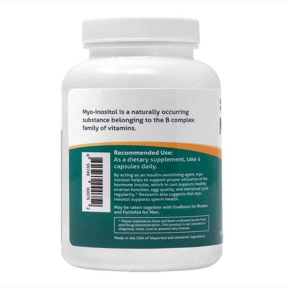 Fairhaven Health Myo Inositol 2000mg 120 Caps