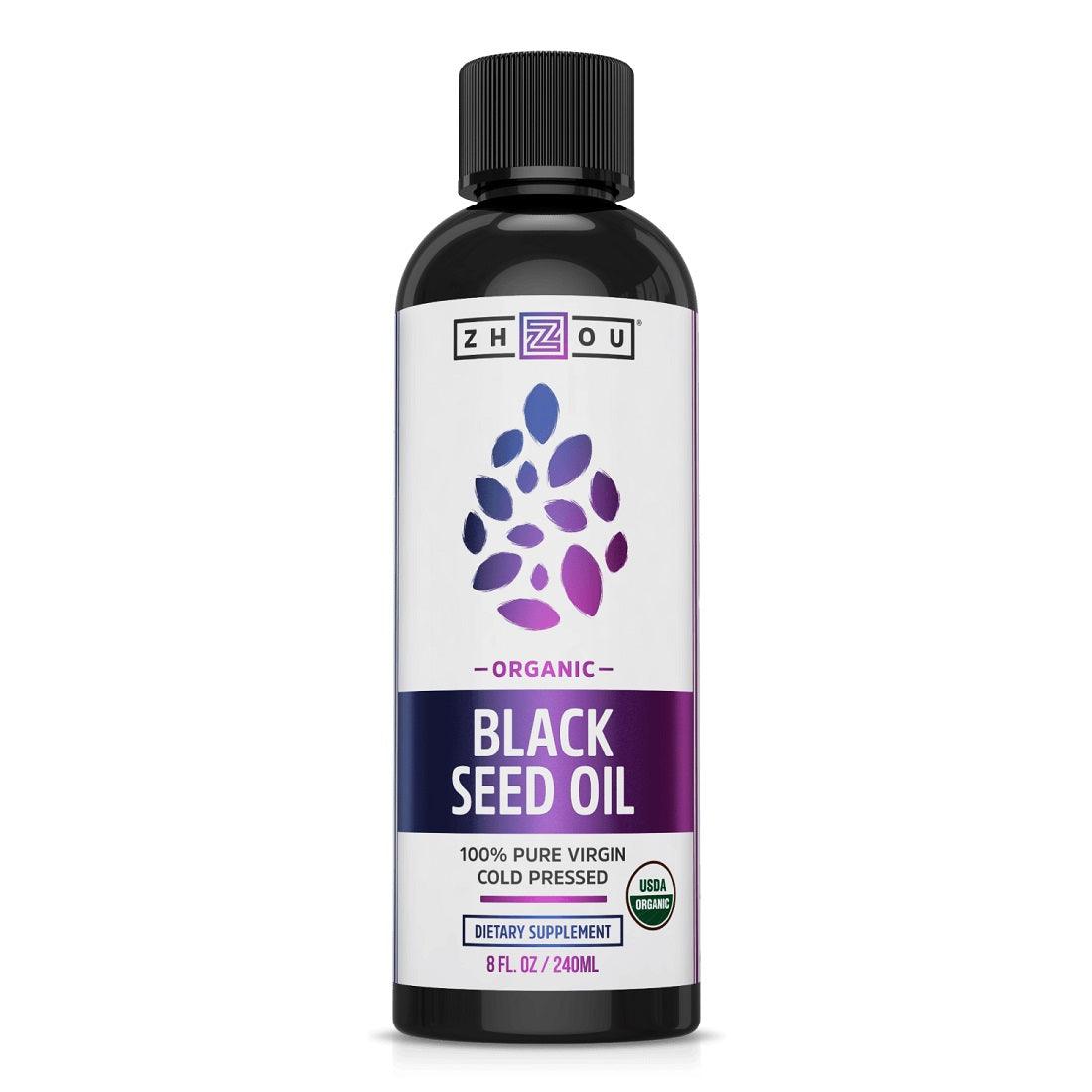 Zhou Organic Black Seed Oil 8oz