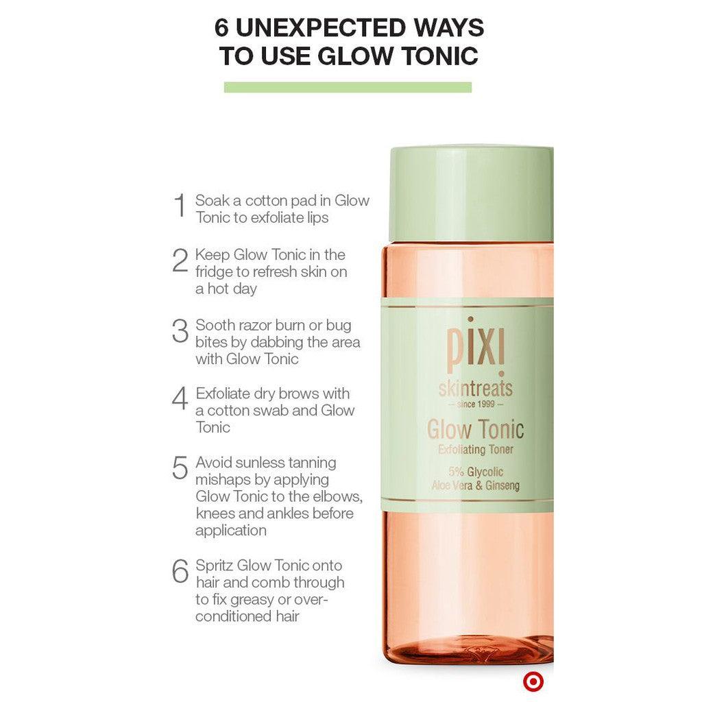 Pixi Glow Tonic with Aloe Vera & Ginseng, 8 oz