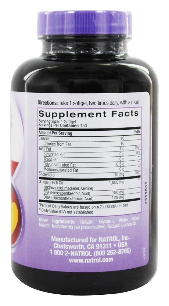 ناترول - أوميجا 3 1000 مجم 150 كبسوله -UK 2 gulf supplements and vitamins