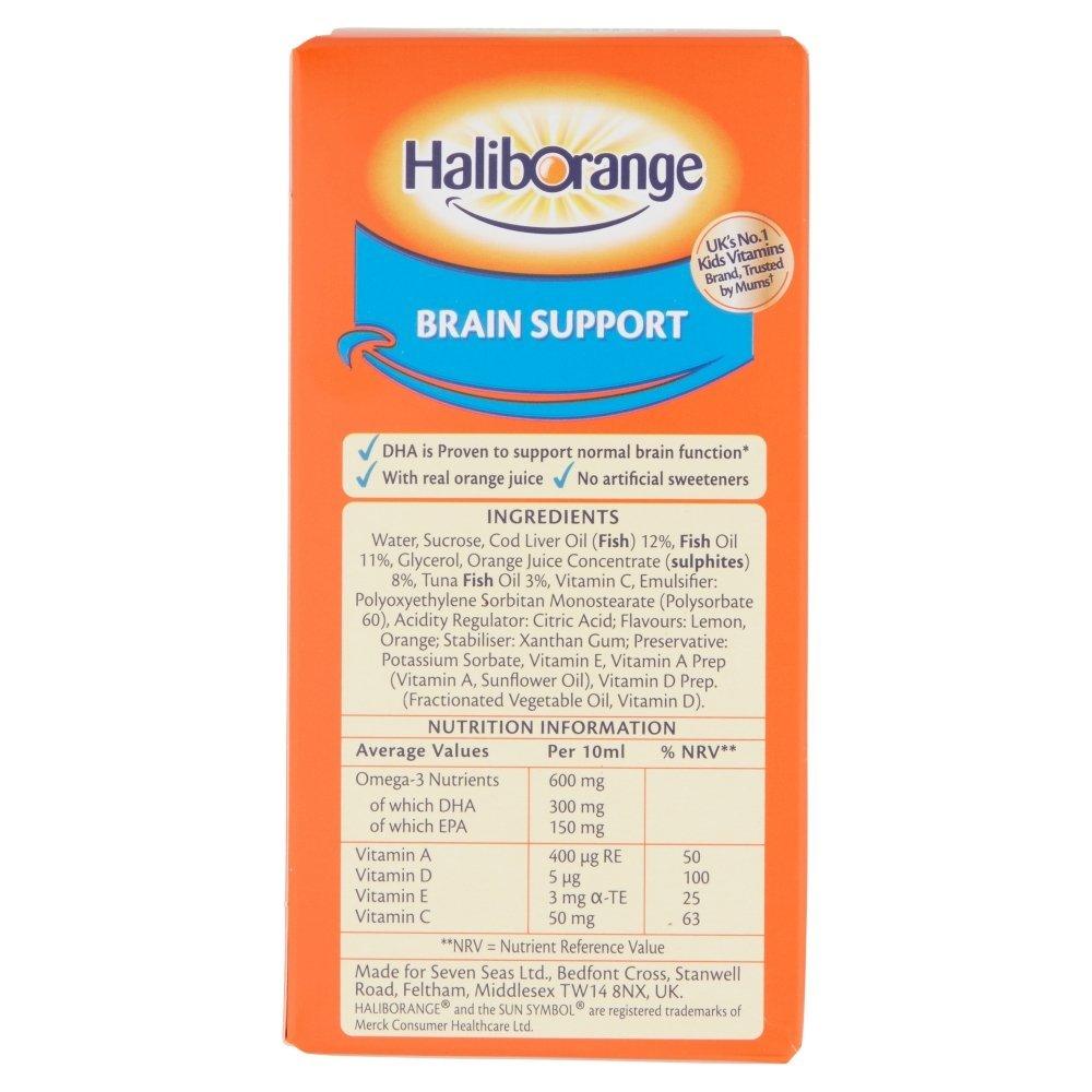 Haliborange Omega-3 DHA Brain Support Syrup for Kids 200ml