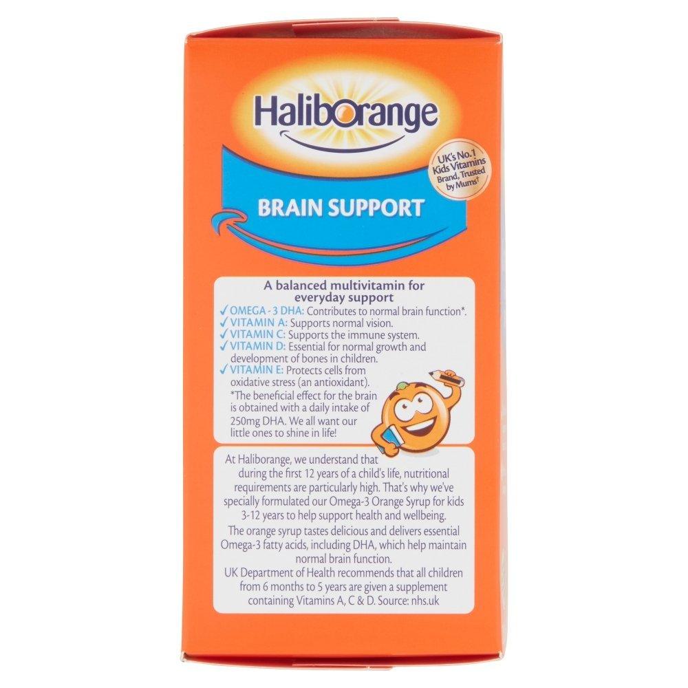 Haliborange Omega-3 DHA Brain Support Syrup for Kids 200ml