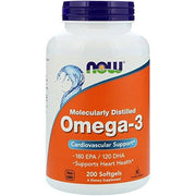 اوميجا 3 زيت سمك من ناوفوود 200 كبسولة-Nowfoods Omega 3 Fish Oil 200 Softgels - UK2Gulf.com