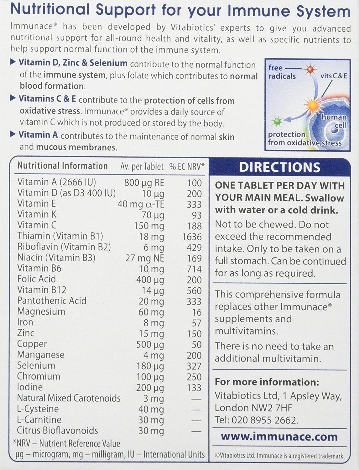 Immunace Original 30 Tablets