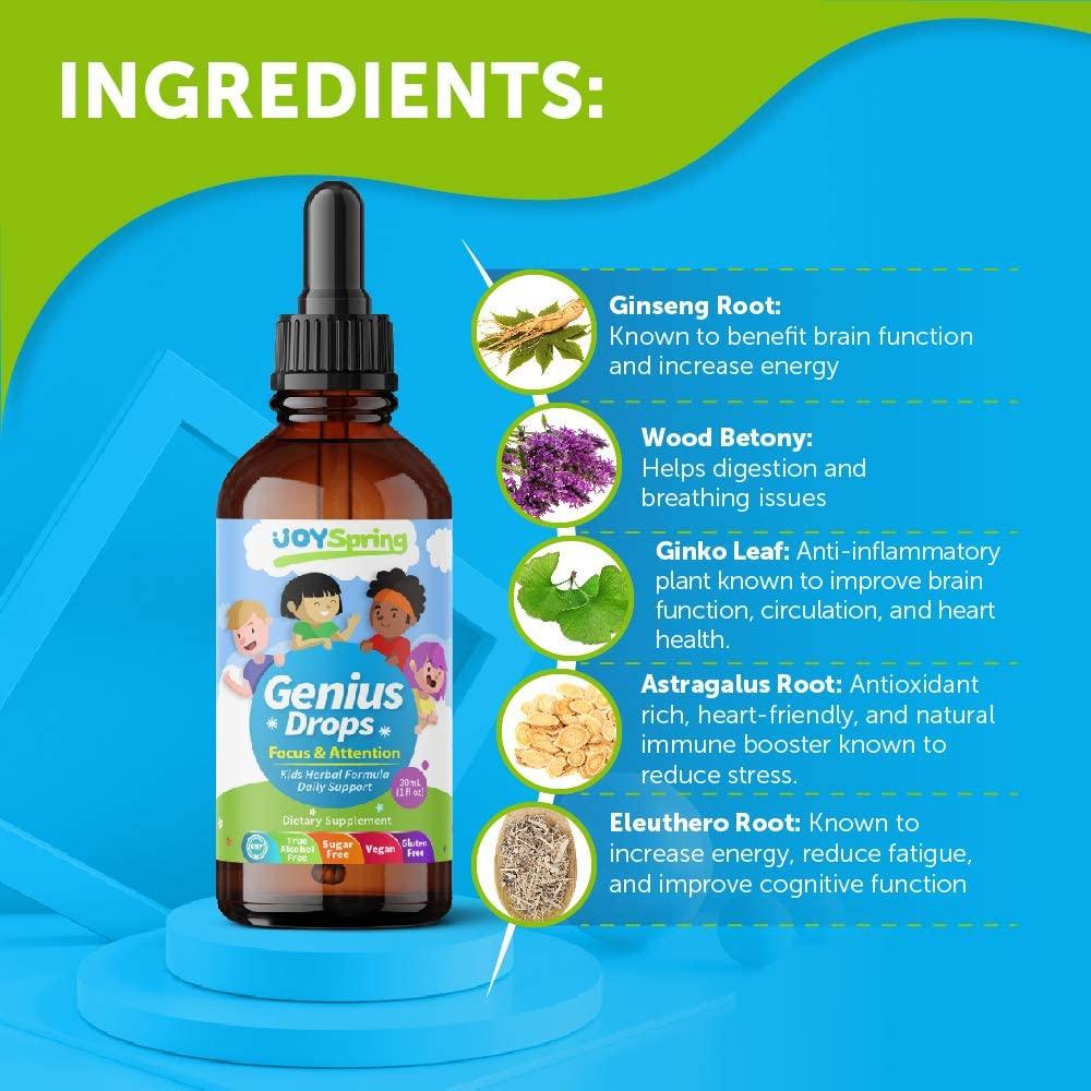 JoySpring Genius Drops 1 Fl Oz