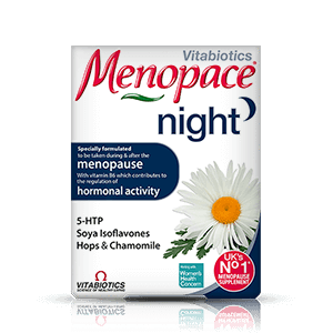 Vitabiotics Menopace Night 30 Tablets