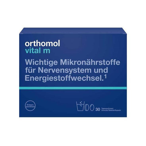 اورثومول فيتال ام 30 جرعة - Orthomol Vital M 30 Granulat / Kapseln