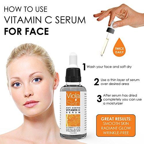 سيرم فيتامين سي للبشرة فيولاسكن30مللVitamin C Serum - UK2Gulf.com