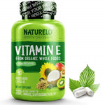 فيتامين هـ النباتي 300 وحدة 90 كبسولة - Naturelo Vitamin E - 350 mg (300 IU)