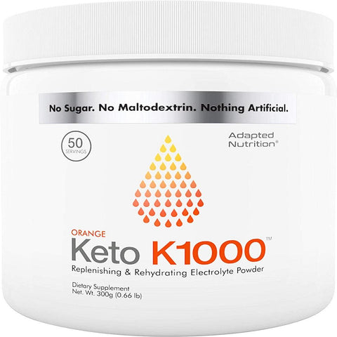 مشروب املاح الكترولايت للكيتو 300 جرام - Keto K1000 Electrolyte Powder 50 Servings