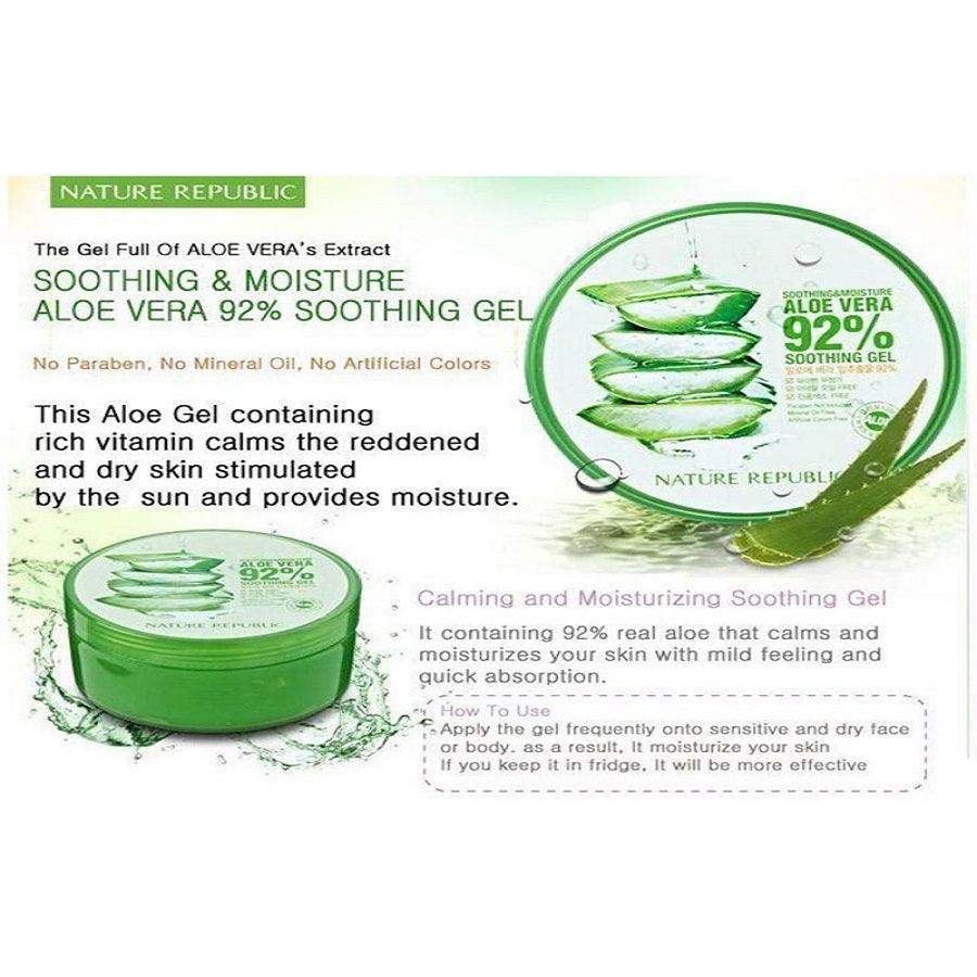 Nature Republic New Soothing Aloe Vera Gel 300 ml