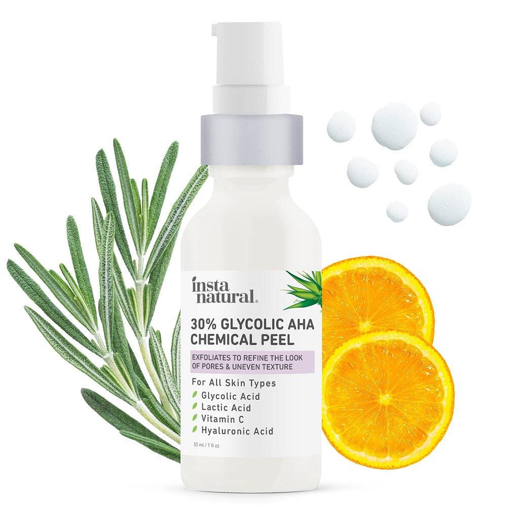 InstaNatural Glycolic Acid 30% AHA Chemical Peel