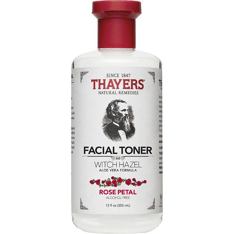 Thayers Facial Toner, Witch Hazel with Aloe Vera, Rose Petal 355 ml