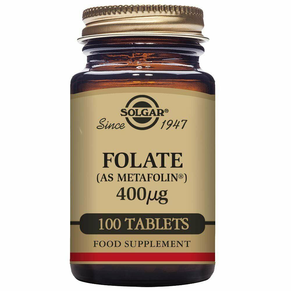 Solgar Folate 400 Mcg 50 Tab