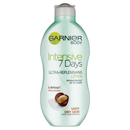 Garnier Intensive 7 Days Shea Butter Body Lotion Dry Skin 400ml- لوشن جارنير المرطب بزبدة الشيا - UK2Gulf.com