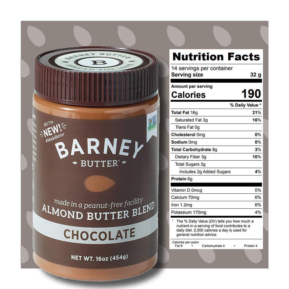 BARNEY Almond Butter Keto Friendly 16 Ounce