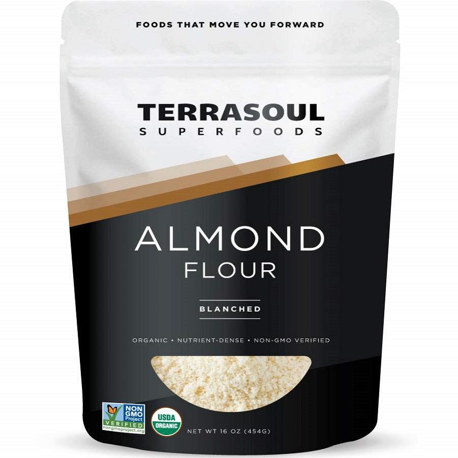 Terrasoul Superfoods Organic Almond Flour 454 gm