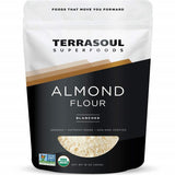دقيق اللوز الناعم مناسب للكيتو 454 جرام - Terrasoul Superfoods Organic Almond Flour 454 gm