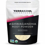 اشواجندا جذور عضوية بودر 454 جرام - Terrasoul Superfoods Organic Ashwagandha Root Powder, 1 Lb