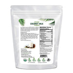 حليب جوزالهند بودر مناسب للكيتو 454 جرام - Z Natural Foods Organic Coconut Milk Powder 454 gm