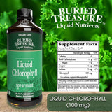 كلوروفيل السائل الشراب 480 مل - Buried Treasure Liquid Chlorophyll 480 ml