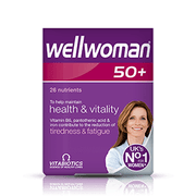 فيتابيوتكس ويل ومان بلس 50 لدعم صحة المرأه بعد الخمسين 30 قرص - Wellwoman 50+