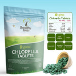 كلوريلا عضوية 500 مج 300 قرص - The Healthy Tree Organic Chlorella 300 Tablets