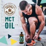 زيت ام سي تي (من جوز الهند) مناسب للكيتو 500 مل - Coconut Merchant MCT Oil 500ml