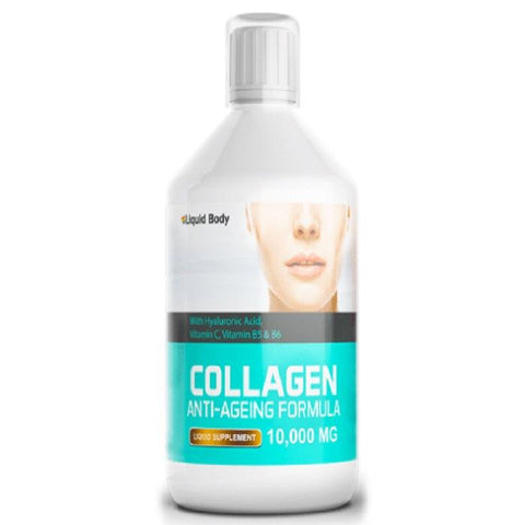 شراب الكولاجين السائل عالي التركيز 500 مل - Liquid Body Bovine Collagen, 10,000Mg 500Ml