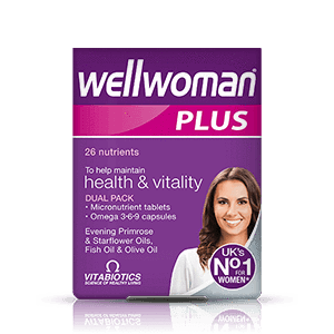 Wellwoman Plus Omega 56 Tablets/Caps 