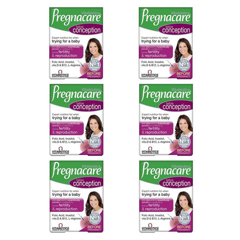 Pregnacare Conception 30 Tabs 6 Packs Offer 
