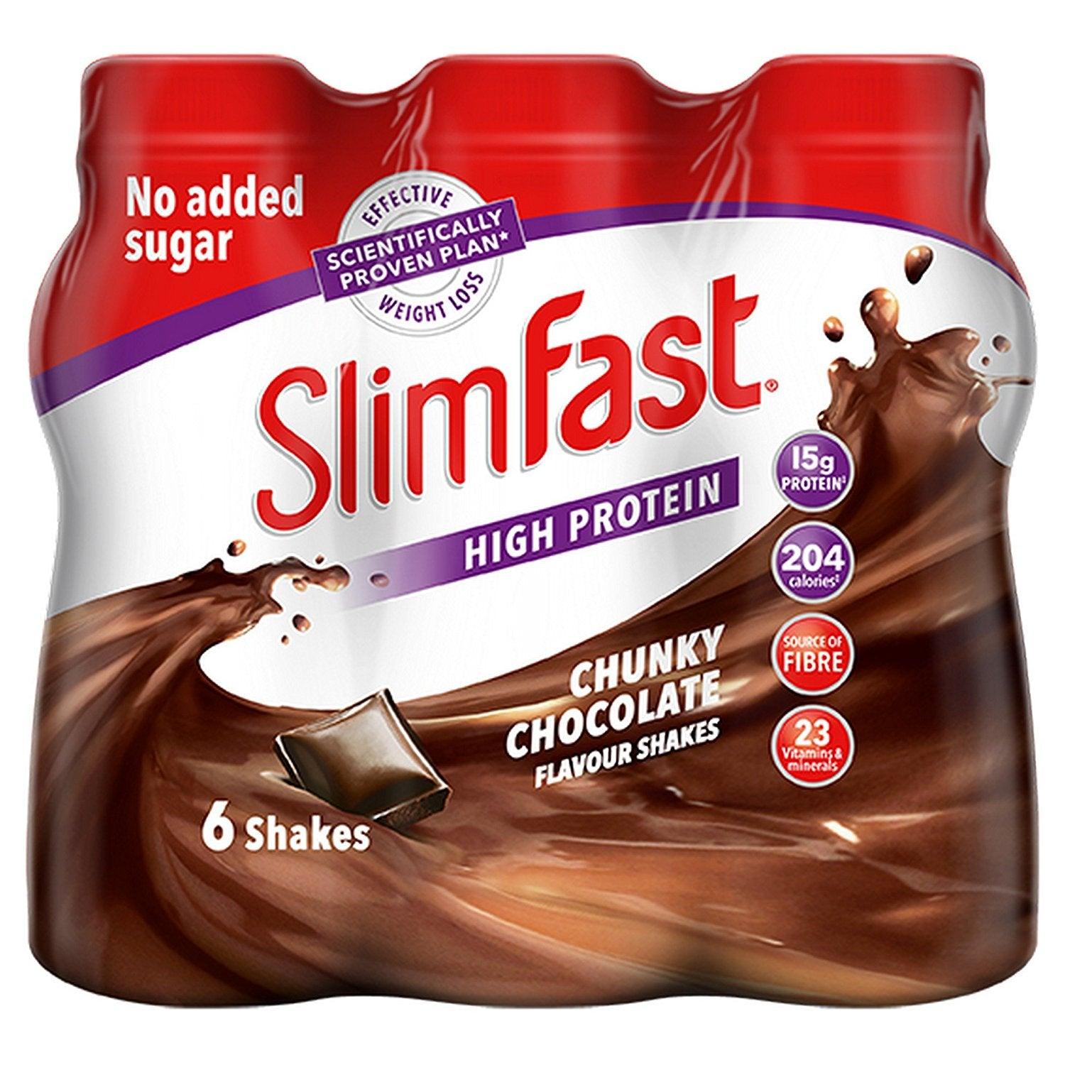 SlimFast Shake 6 Bottles,6x325 ml