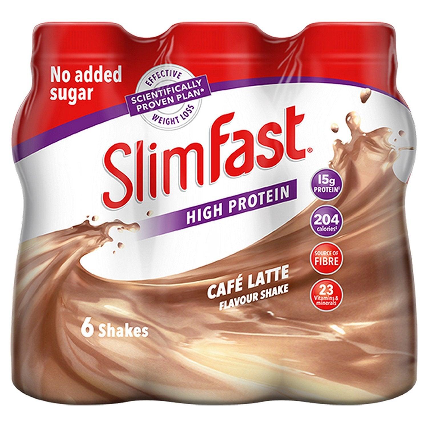 SlimFast Shake 6 Bottles,6x325 ml